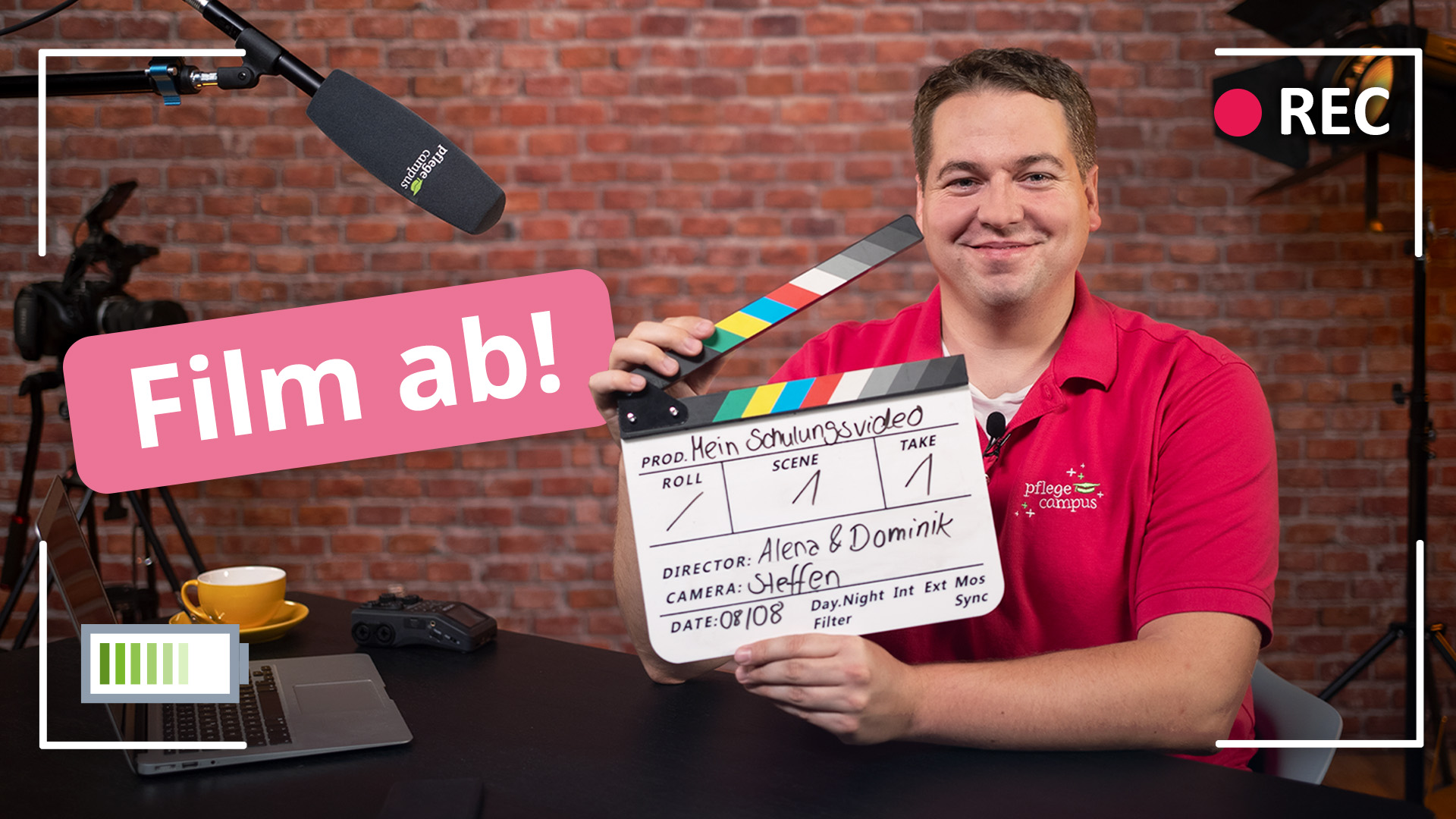 Vorschaubild zum Kurs: Film ab: So produzieren Sie Ihr eigenes Schulungsvideo